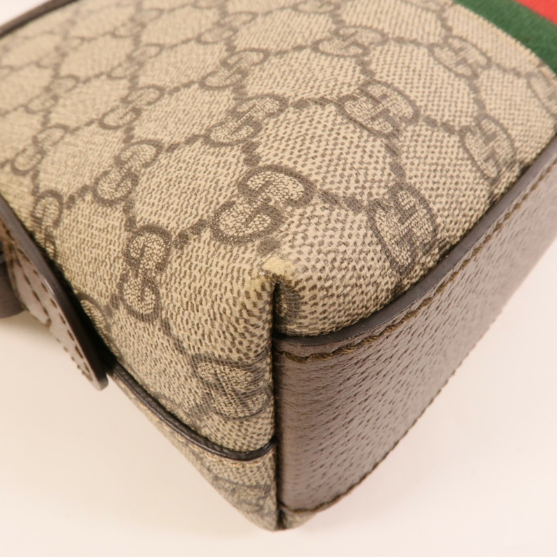 GUCCI 塗層帆布Ophidia Bag肩背袋-11