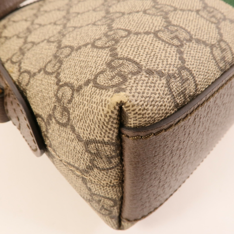 GUCCI 塗層帆布Ophidia Bag肩背袋-12