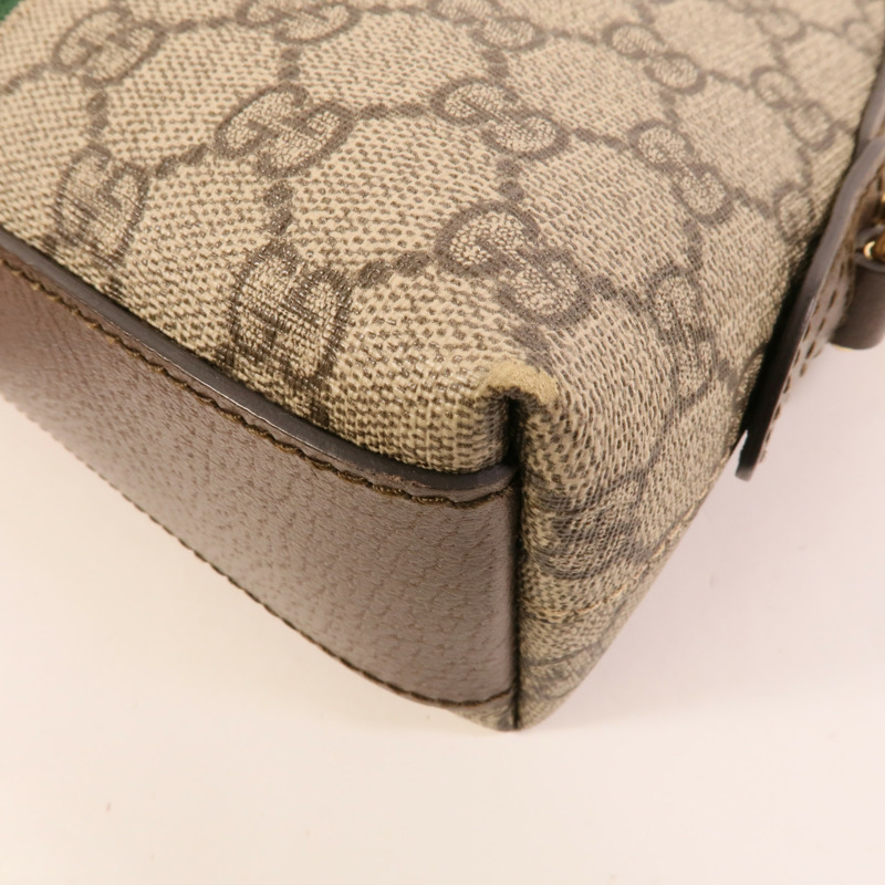 GUCCI 塗層帆布Ophidia Bag肩背袋-13