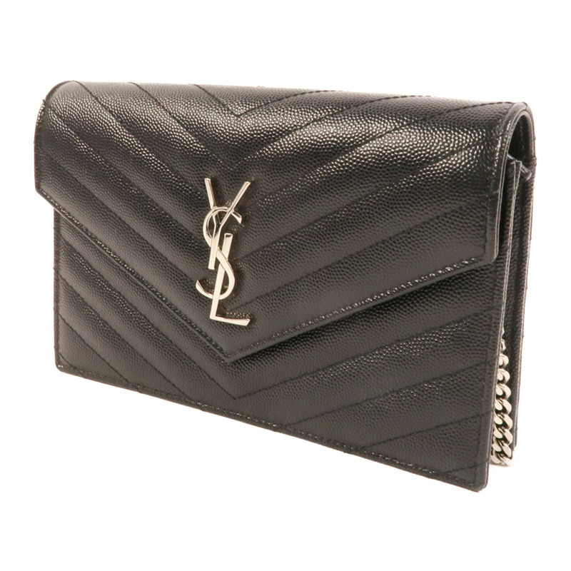 SAINT LAURENT 牛皮皮革Cassandre肩背袋-2