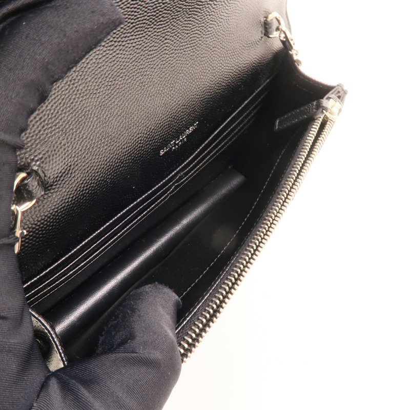 SAINT LAURENT 牛皮皮革Cassandre肩背袋-4