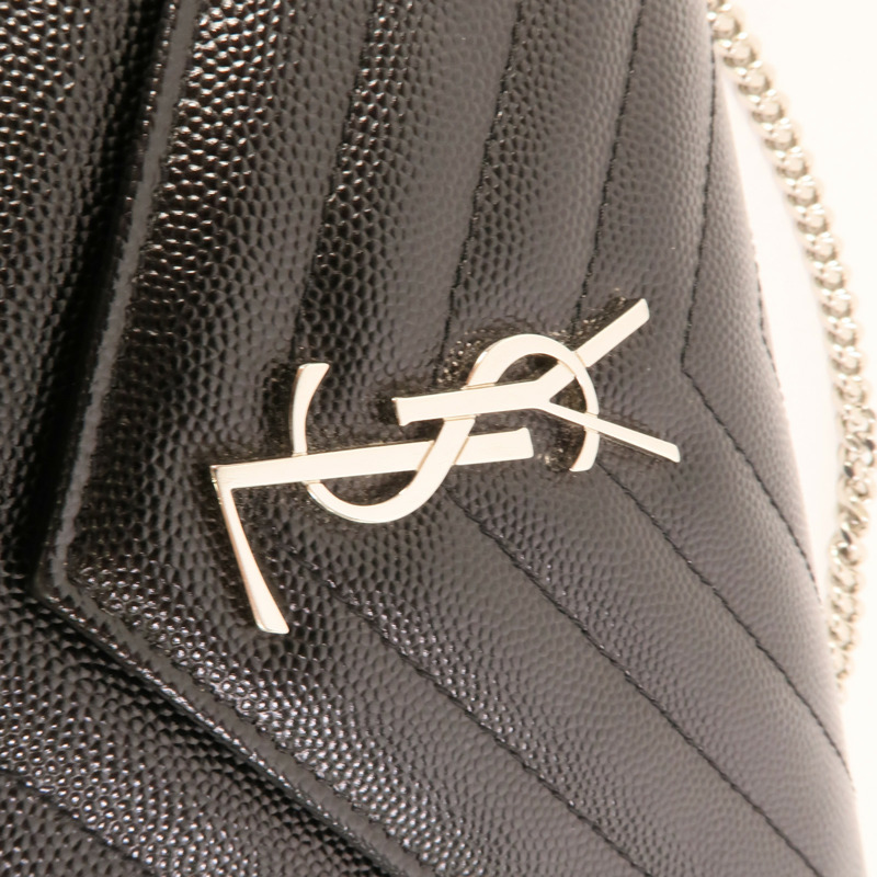SAINT LAURENT 牛皮皮革Cassandre肩背袋-6