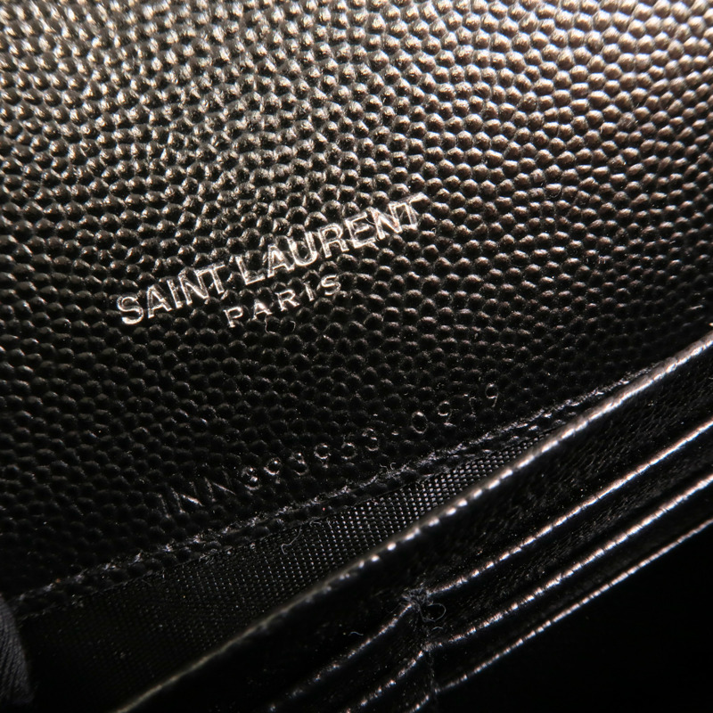 SAINT LAURENT 牛皮皮革Cassandre肩背袋-8
