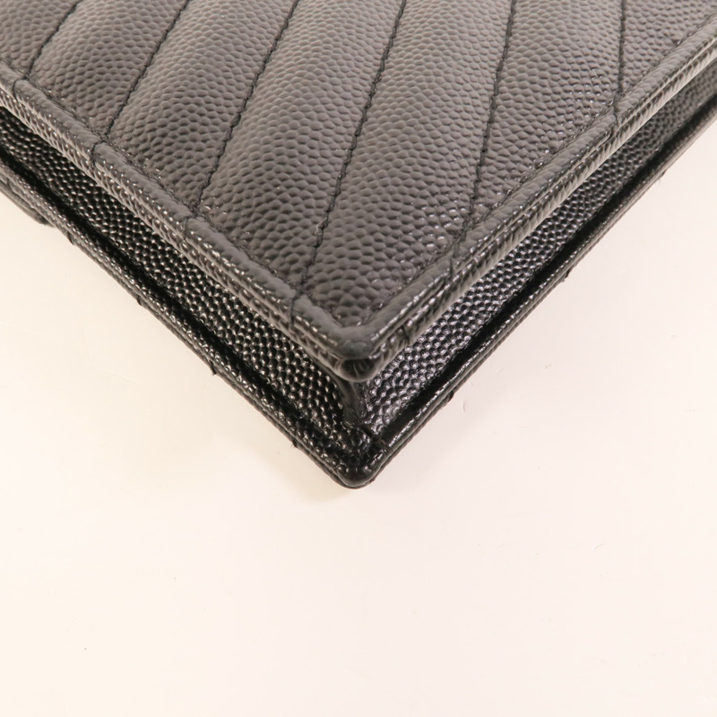 SAINT LAURENT 牛皮皮革Cassandre肩背袋-9