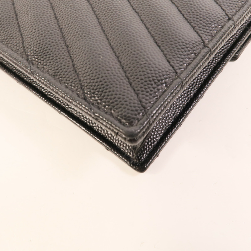 SAINT LAURENT 牛皮皮革Cassandre肩背袋-10