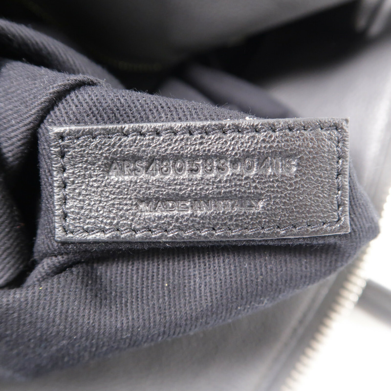 SAINT LAURENT 牛皮皮革Sac De Jour Souple North-South手挽肩背兩用袋-7