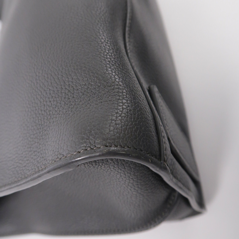 SAINT LAURENT 牛皮皮革Sac De Jour Souple North-South手挽肩背兩用袋-12