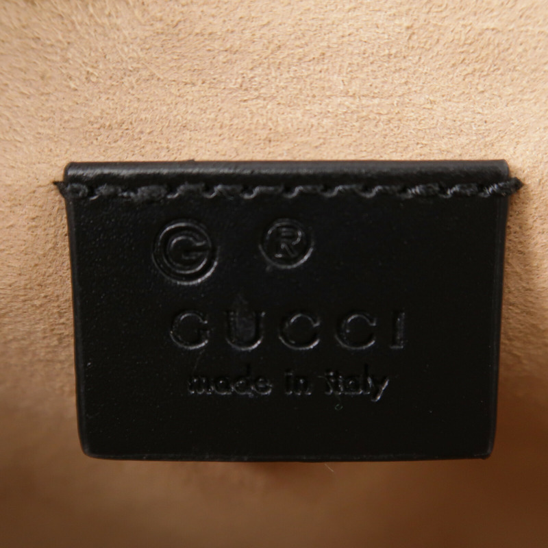 GUCCI 牛皮皮革GG Supreme肩背袋-6