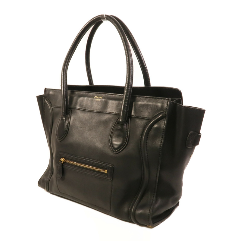CELINE 牛皮皮革Shoulder Luggage肩背袋-2