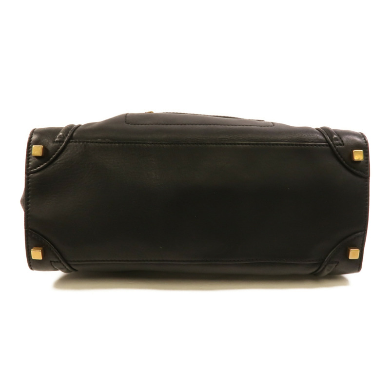 CELINE 牛皮皮革Shoulder Luggage肩背袋-3