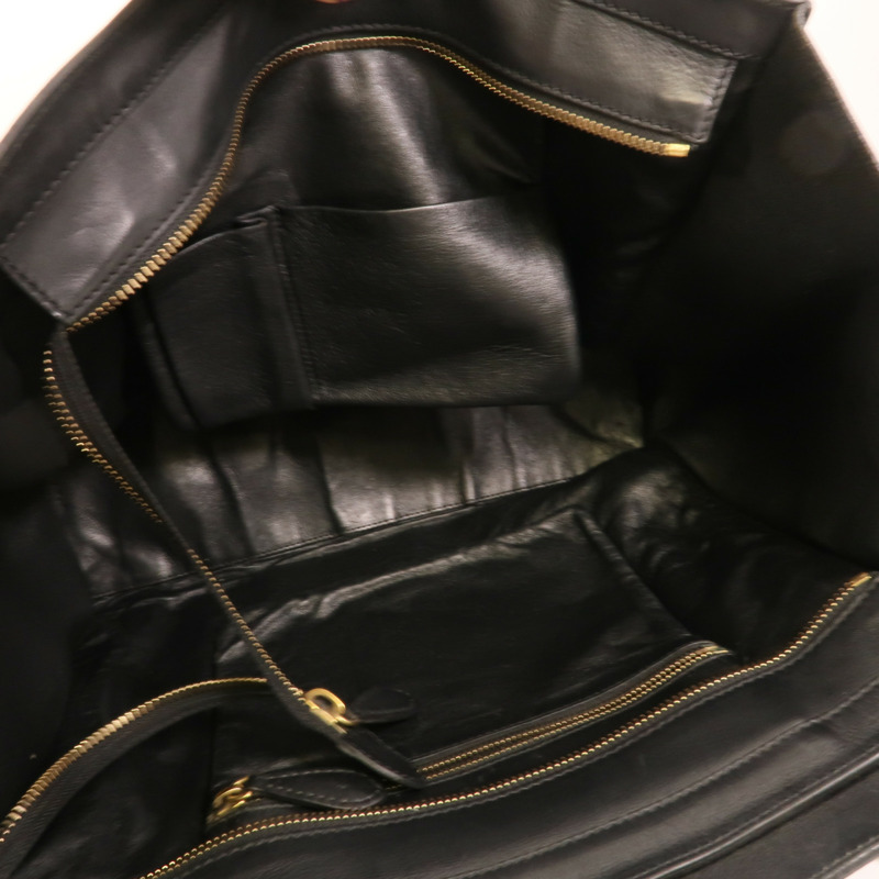 CELINE 牛皮皮革Shoulder Luggage肩背袋-4