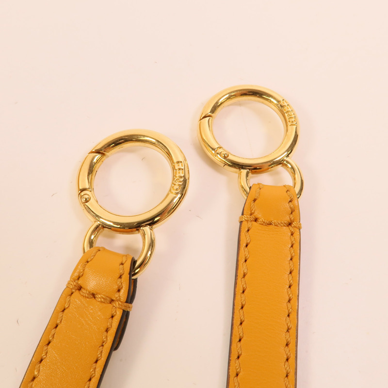 FENDI 牛皮皮革Peekaboo手挽肩背兩用袋-5