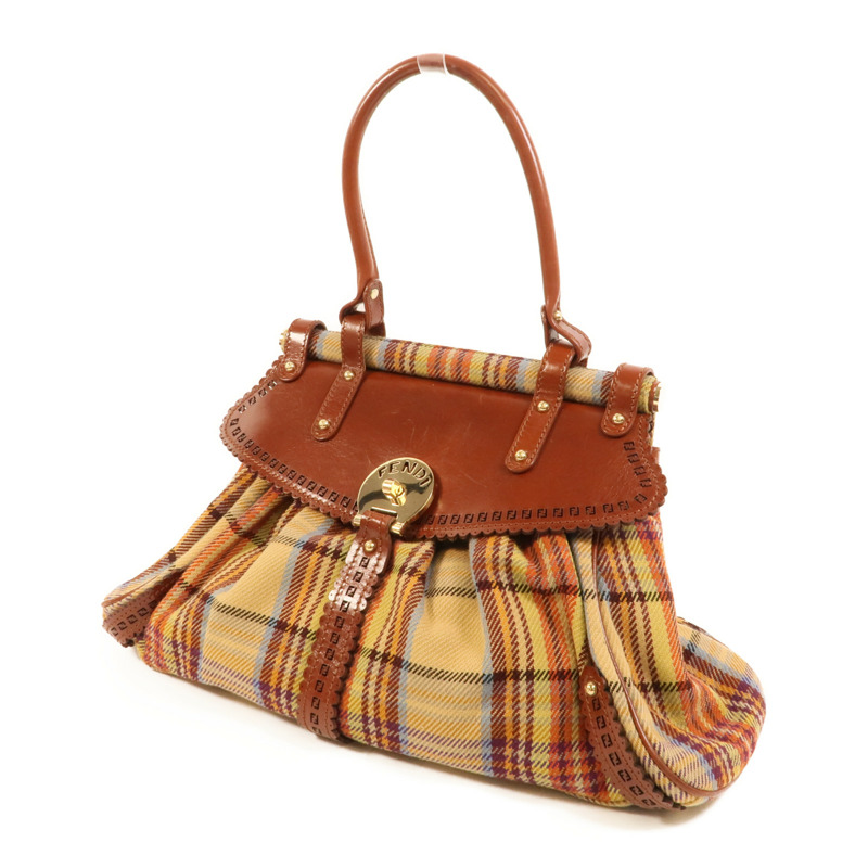 FENDI 棉質Vintage Bag手挽袋-2