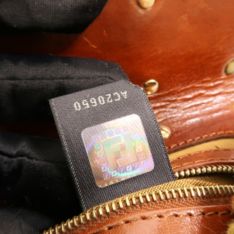 FENDI 棉質Vintage Bag手挽袋-8