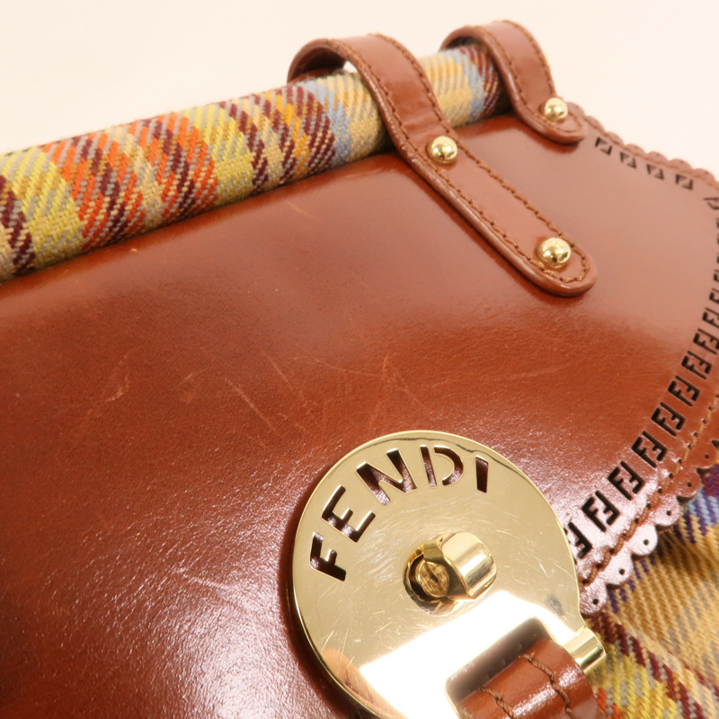 FENDI 棉質Vintage Bag手挽袋-13