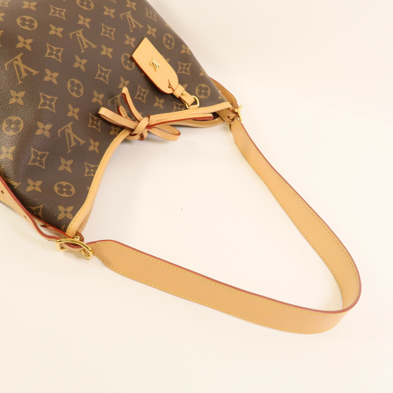 LOUIS VUITTON Monogram CarryAll PM金扣肩背袋-4