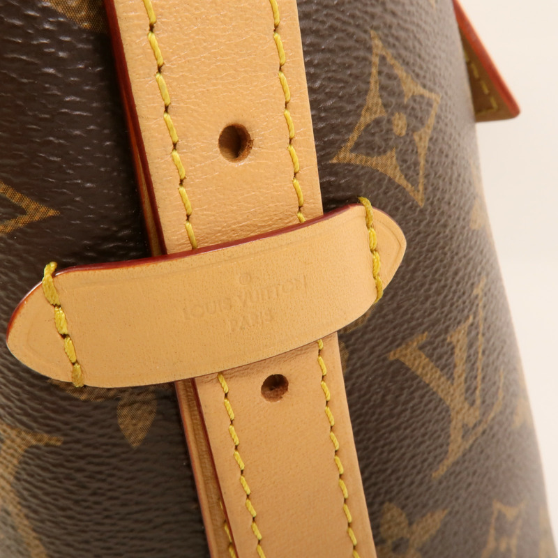 LOUIS VUITTON Monogram CarryAll PM金扣肩背袋-7