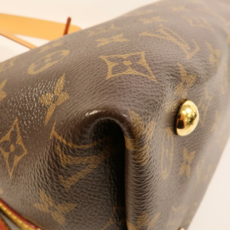 LOUIS VUITTON Monogram CarryAll PM金扣肩背袋-13