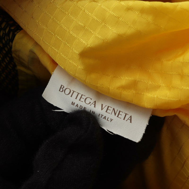 BOTTEGA VENETA 單肩托特斜背包 573062 尼龍 棕色 黑色 黃色 二手-3