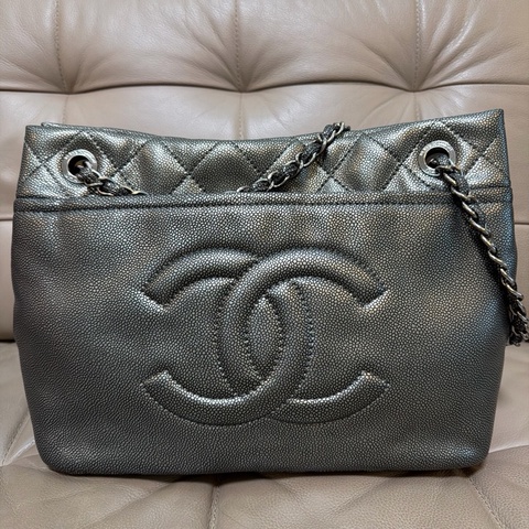 CHANEL 銀扣鏈袋肩背包 Chain Shoulder Bag