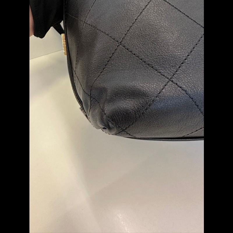 Chanel Hobo 黑金-11