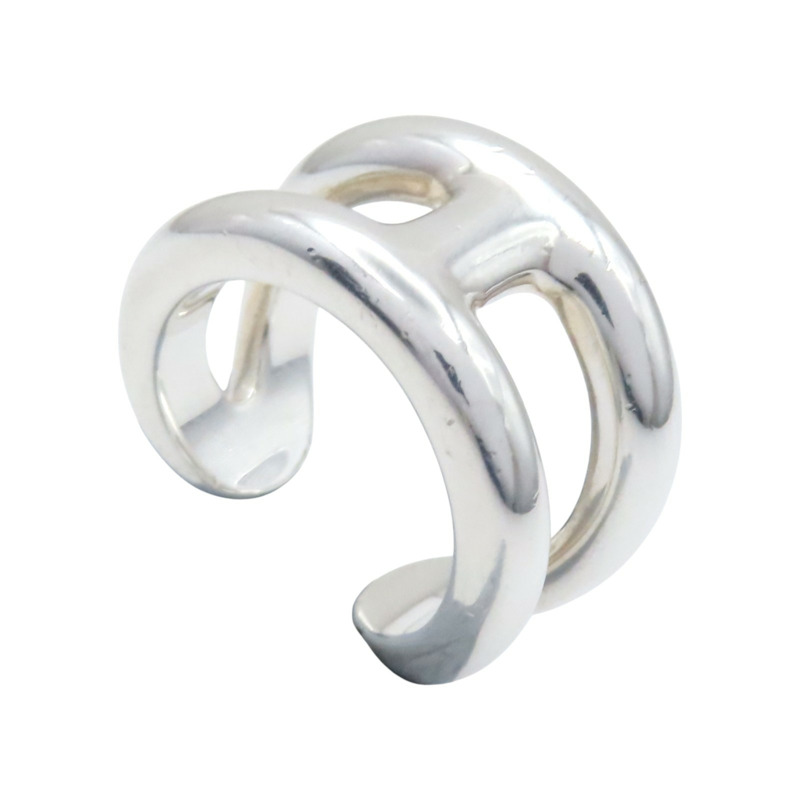 925純銀 Osmose Ring PM 戒指 50【HERMES 愛馬仕】-1