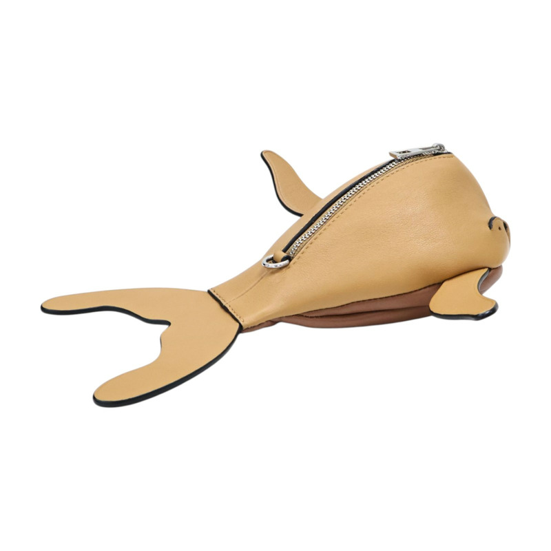 棕色 牛皮 Whale 肩背包【LOEWE 羅威】-1