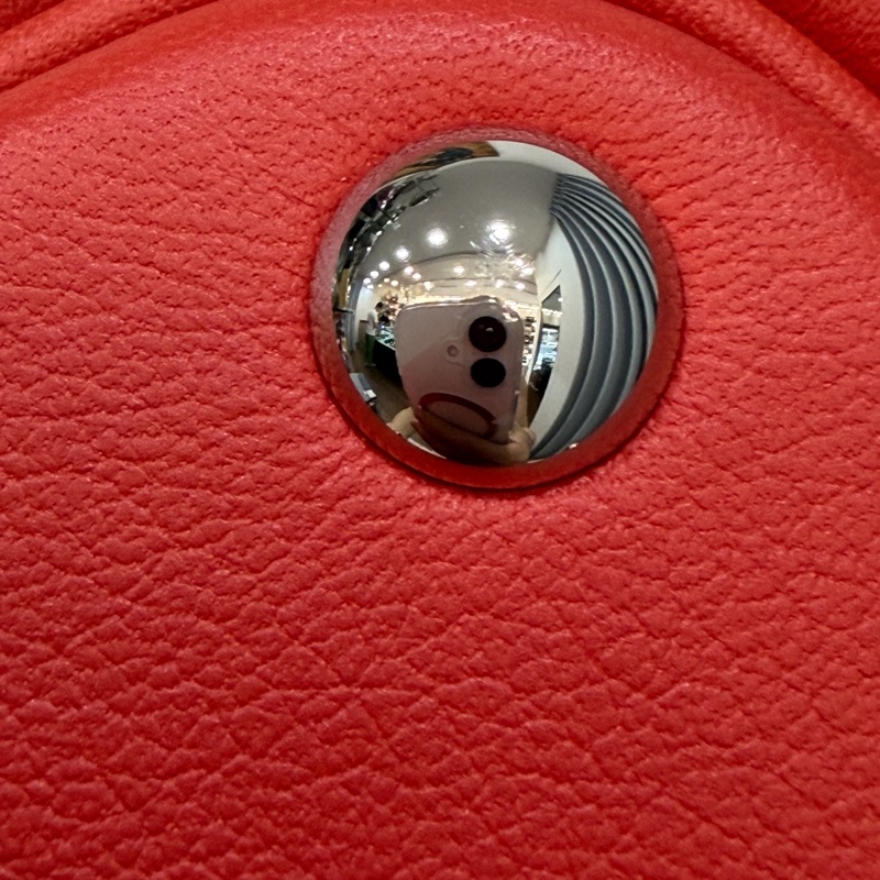 HERMES 愛馬仕 銀釦 BOLIDE 27 S5 番茄紅 SWIFT皮 柏莉包 柏麗包 手提包 斜背包 肩背包-14