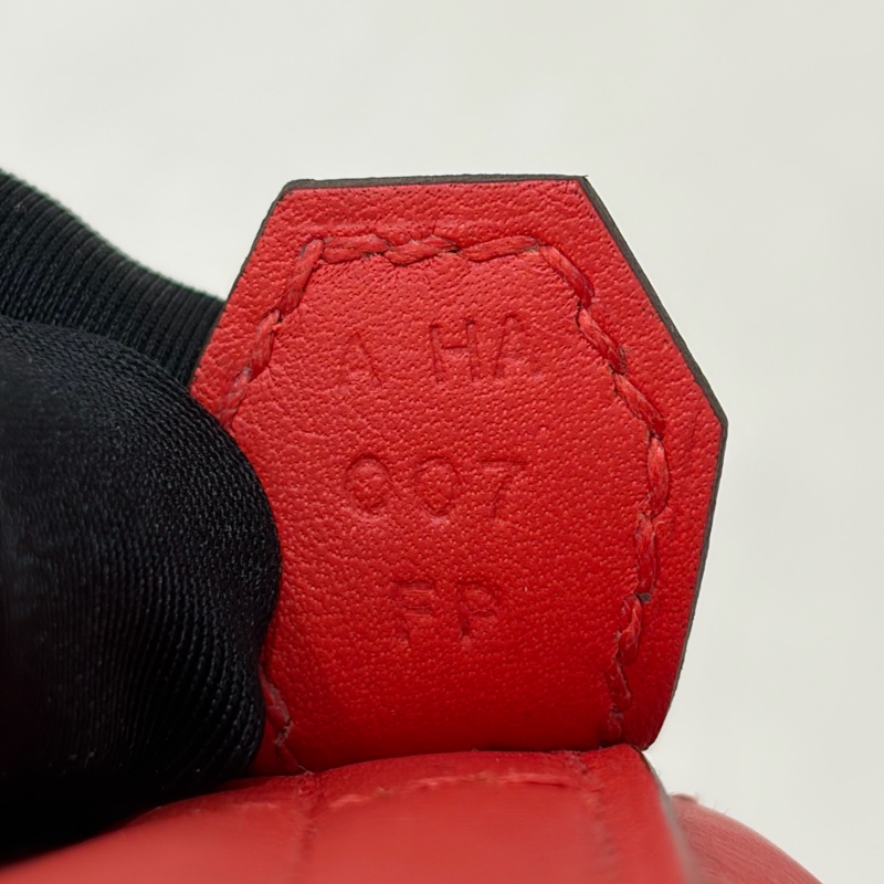 HERMES 愛馬仕 銀釦 BOLIDE 27 S5 番茄紅 SWIFT皮 柏莉包 柏麗包 手提包 斜背包 肩背包-31