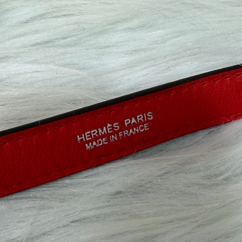 HERMES 愛馬仕 銀釦 BOLIDE 27 S5 番茄紅 SWIFT皮 柏莉包 柏麗包 手提包 斜背包 肩背包-52