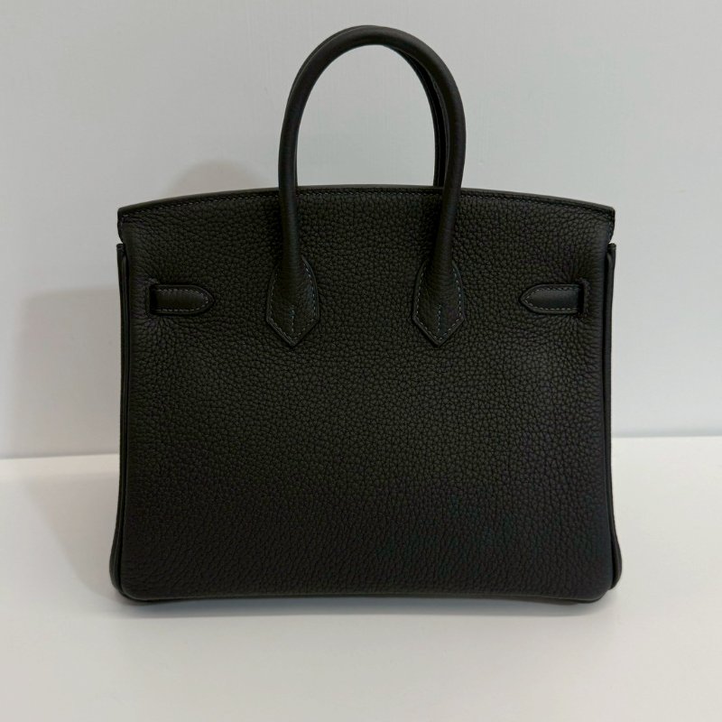 Hermes Birkin25 金釦 膠膜未撕 W刻 Togo皮 臺灣購證正本 全配-2