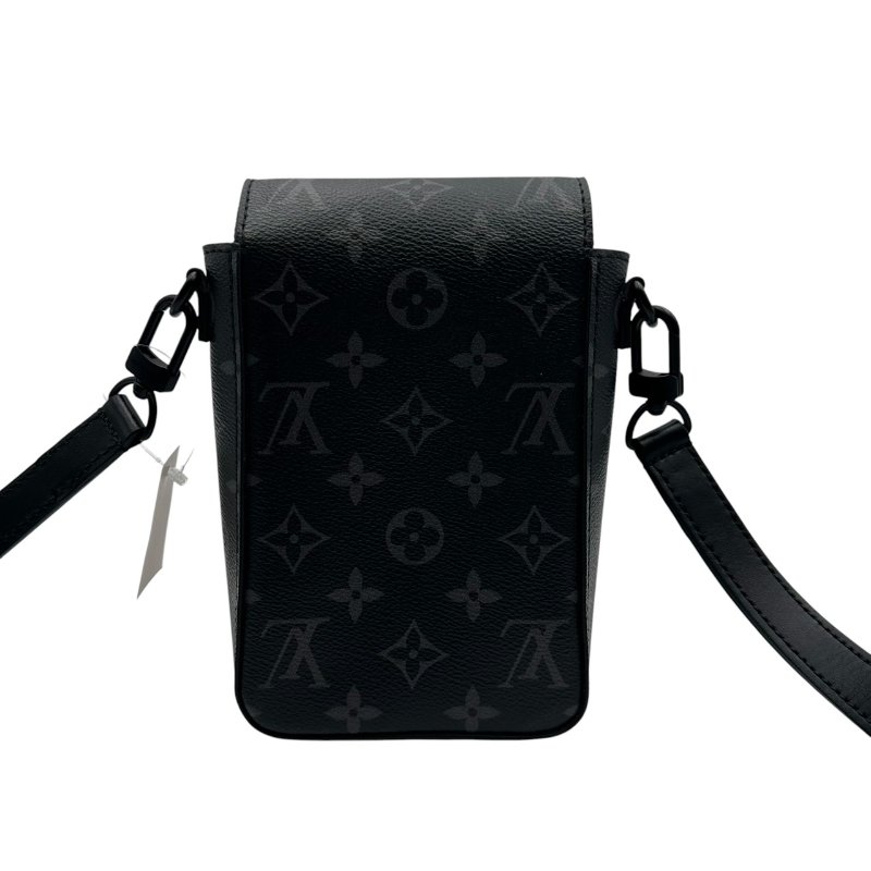 【美收精品】Louis Vuitton 黑色老花直式單肩包C-536【隔月月中將轉賣至日本 上架期限30天】-2