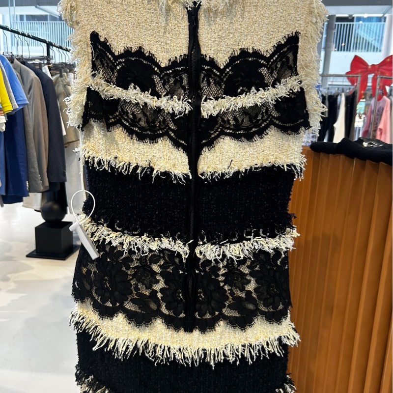 Lanvin 浪凡 全新正品 連衣裙 全蕾絲 孤品絕版 38碼,簡直像一件藝術品-6