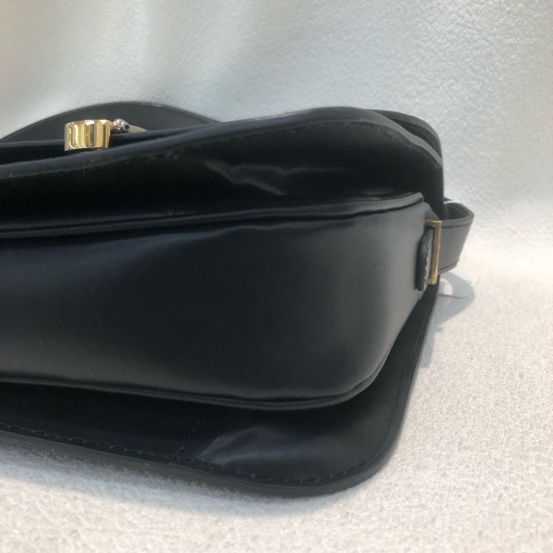 CELINE 深咖啡色 Vintage 單肩包XB565-9