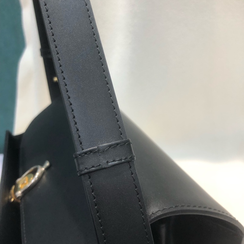 CELINE 深咖啡色 Vintage 單肩包XB565-29
