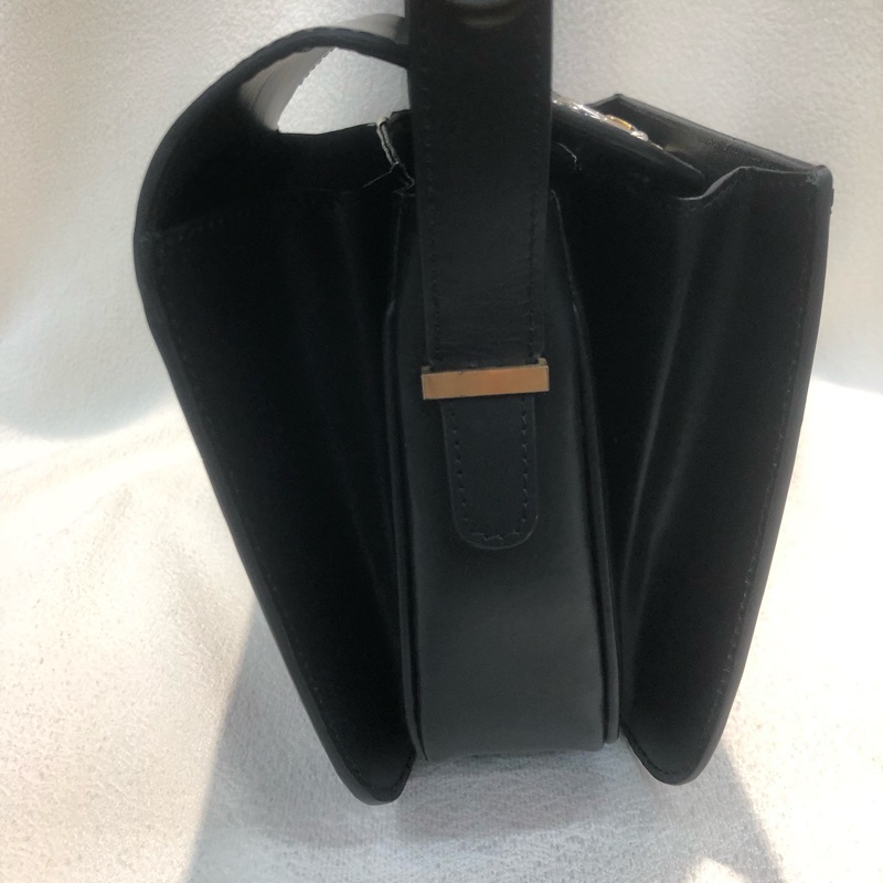 CELINE 深咖啡色 Vintage 單肩包XB565-43