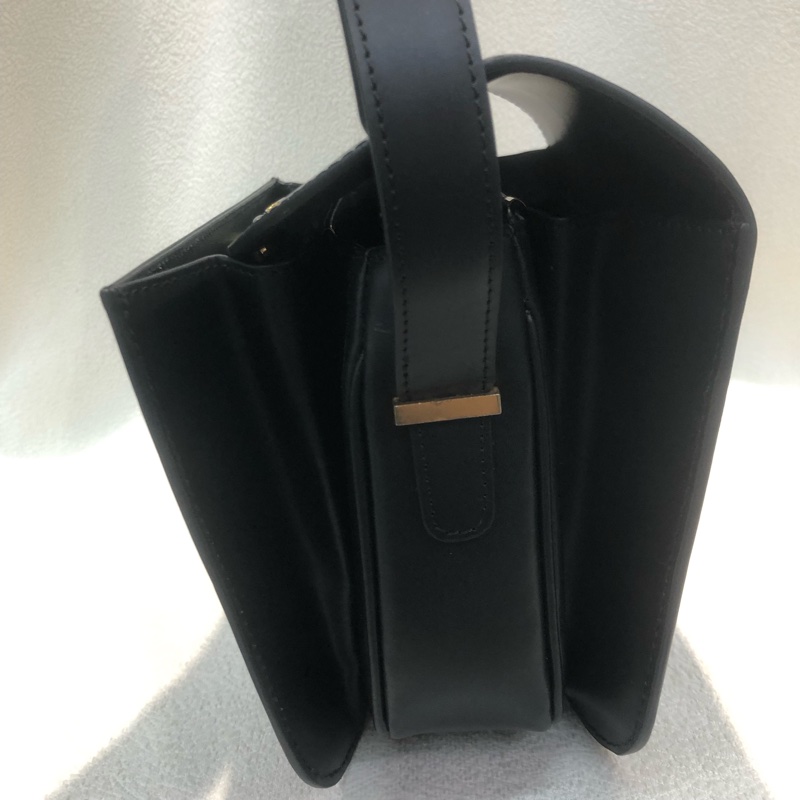 CELINE 深咖啡色 Vintage 單肩包XB565-44