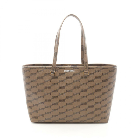BALENCIAGA SIGNATURE SHOPPER M BB Monogram 帆布手提單肩包 702698 二手