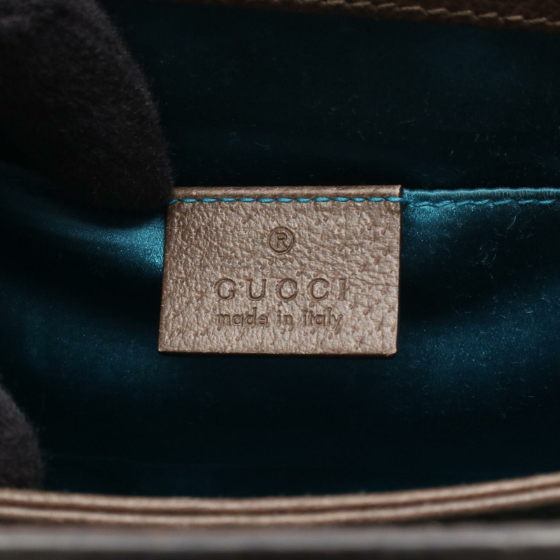 GUCCI Ophidia 小號 GG Supreme 鏈條單肩斜背包 503877 帆布 二手-3