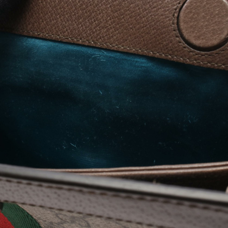 GUCCI Ophidia 小號 GG Supreme 鏈條單肩斜背包 503877 帆布 二手-5