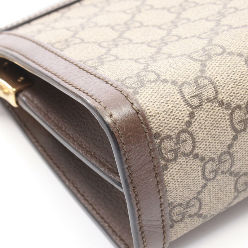 GUCCI Ophidia 小號 GG Supreme 鏈條單肩斜背包 503877 帆布 二手-6