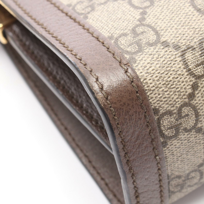 GUCCI Ophidia 小號 GG Supreme 鏈條單肩斜背包 503877 帆布 二手-8