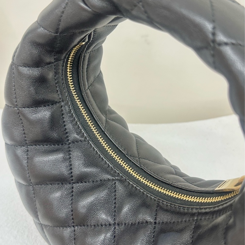 全新Ysl SAINT LAURENT Icarino 做舊古銅色飾件 羊皮 手提包 迷你mini 黑色black-4
