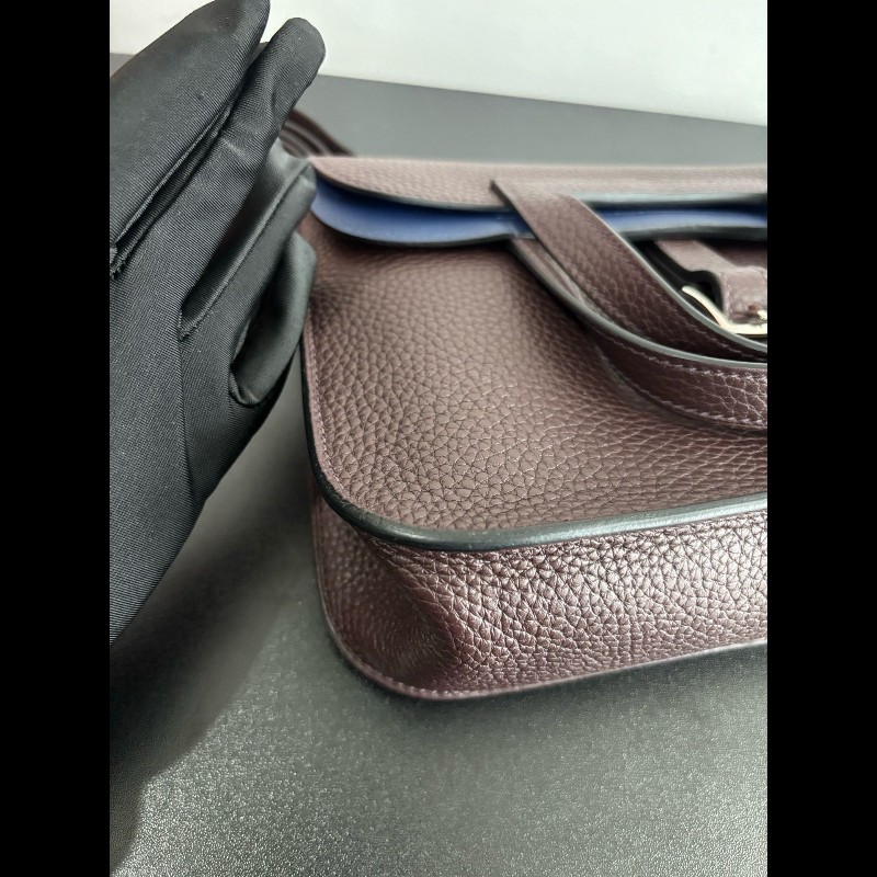 Hermes Halzan 25
馬鞍紅拼寶石藍-4