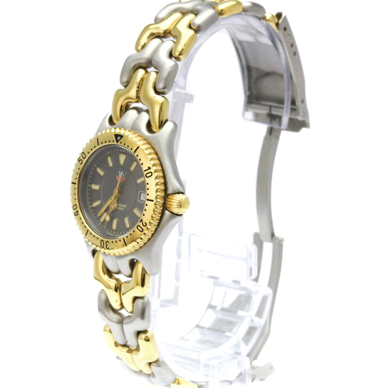 TAG HEUER SEL 200M 鍍金鋼女錶 WG1320 拋光-1