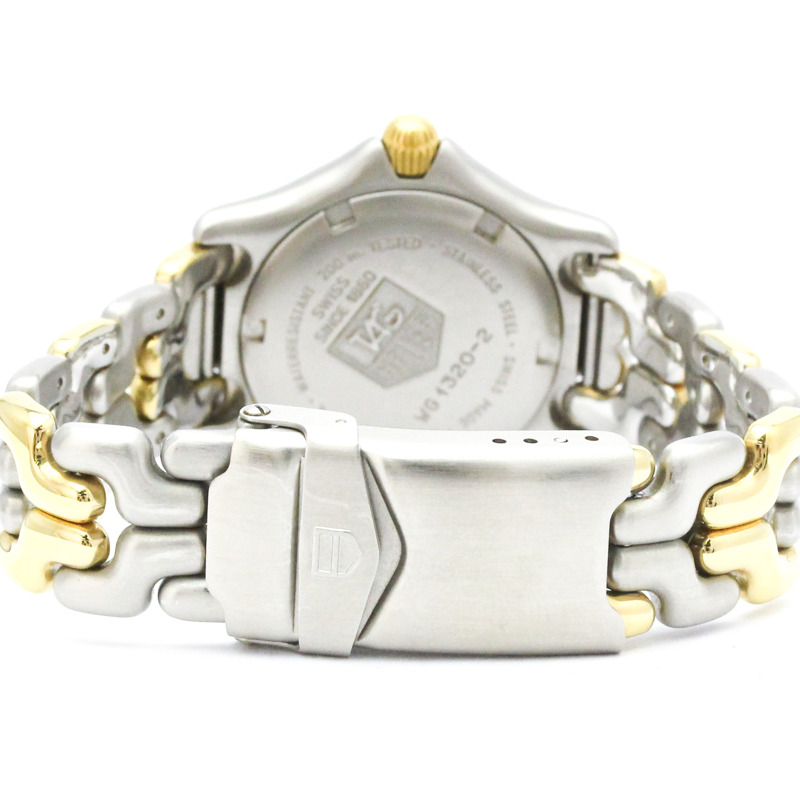 TAG HEUER SEL 200M 鍍金鋼女錶 WG1320 拋光-4