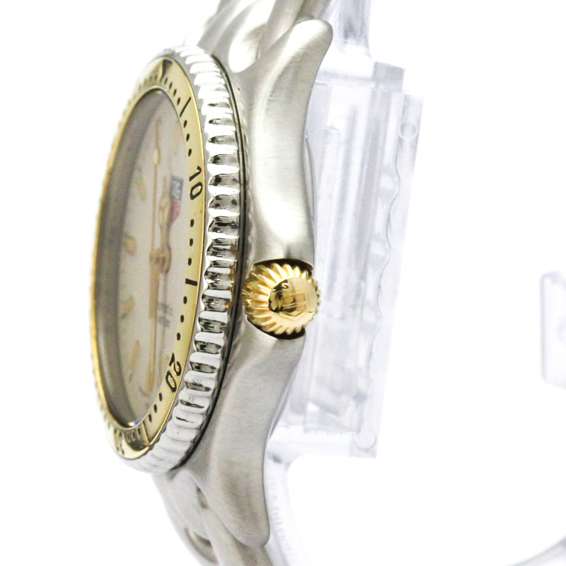 TAG HEUER SEL 200M 鍍金鋼自動腕錶 S87.013 拋光-3