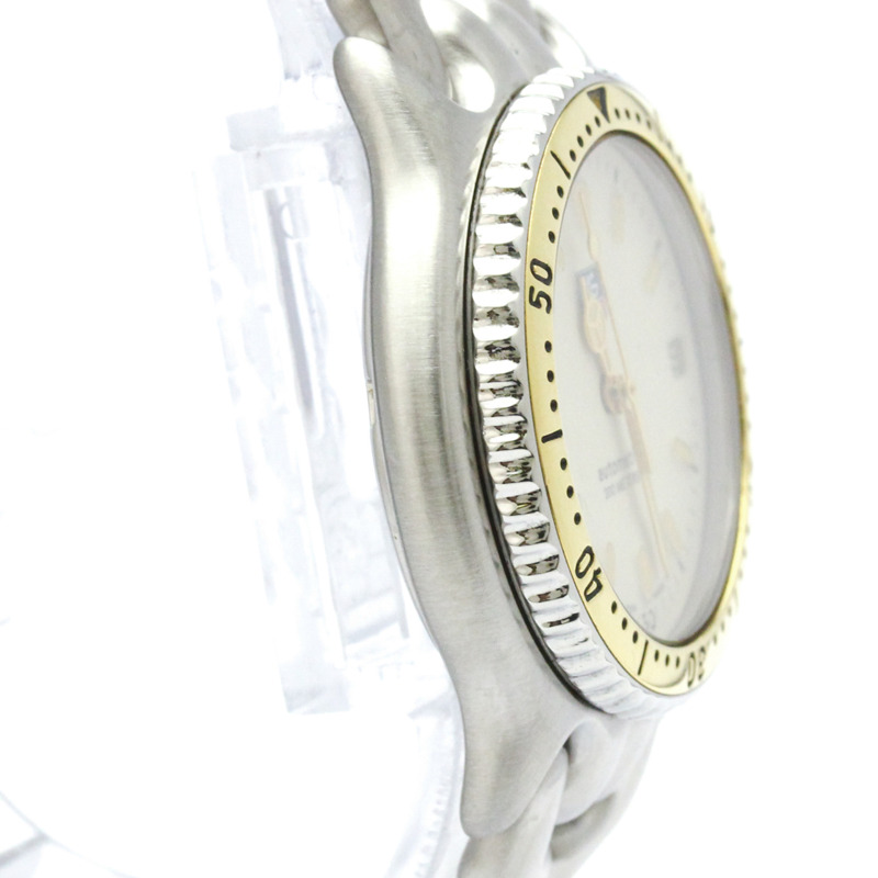 TAG HEUER SEL 200M 鍍金鋼自動腕錶 S87.013 拋光-8