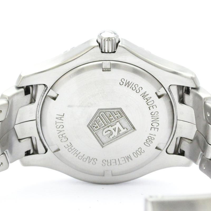 TAG HEUER 豪雅 Link 系列不鏽鋼石英男錶 WJ1111 拋光款-5