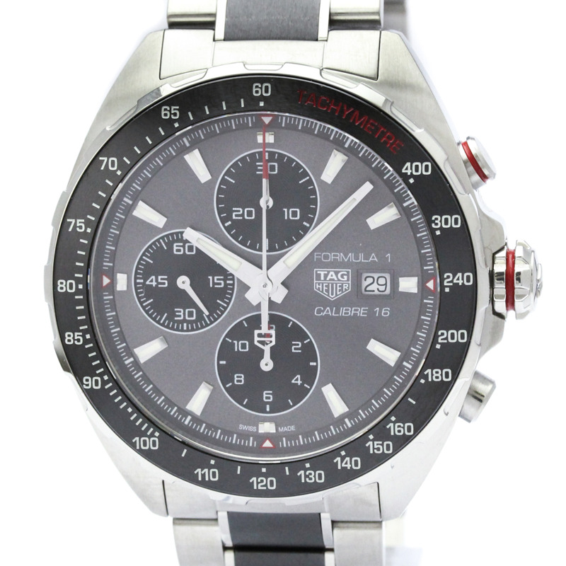 TAG HEUER 豪雅一級方程式 Calibre 16 計時陶瓷精鋼腕錶 CAZ2012 拋光-0